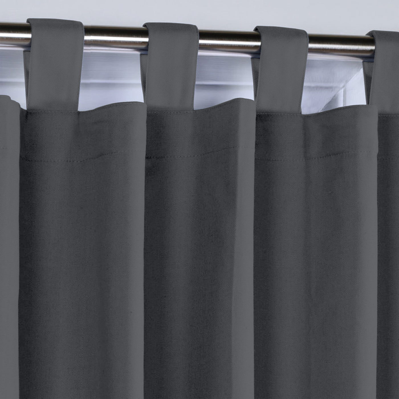 Tab Top 100% Blackout Curtains 1 Panel - Dark Colors