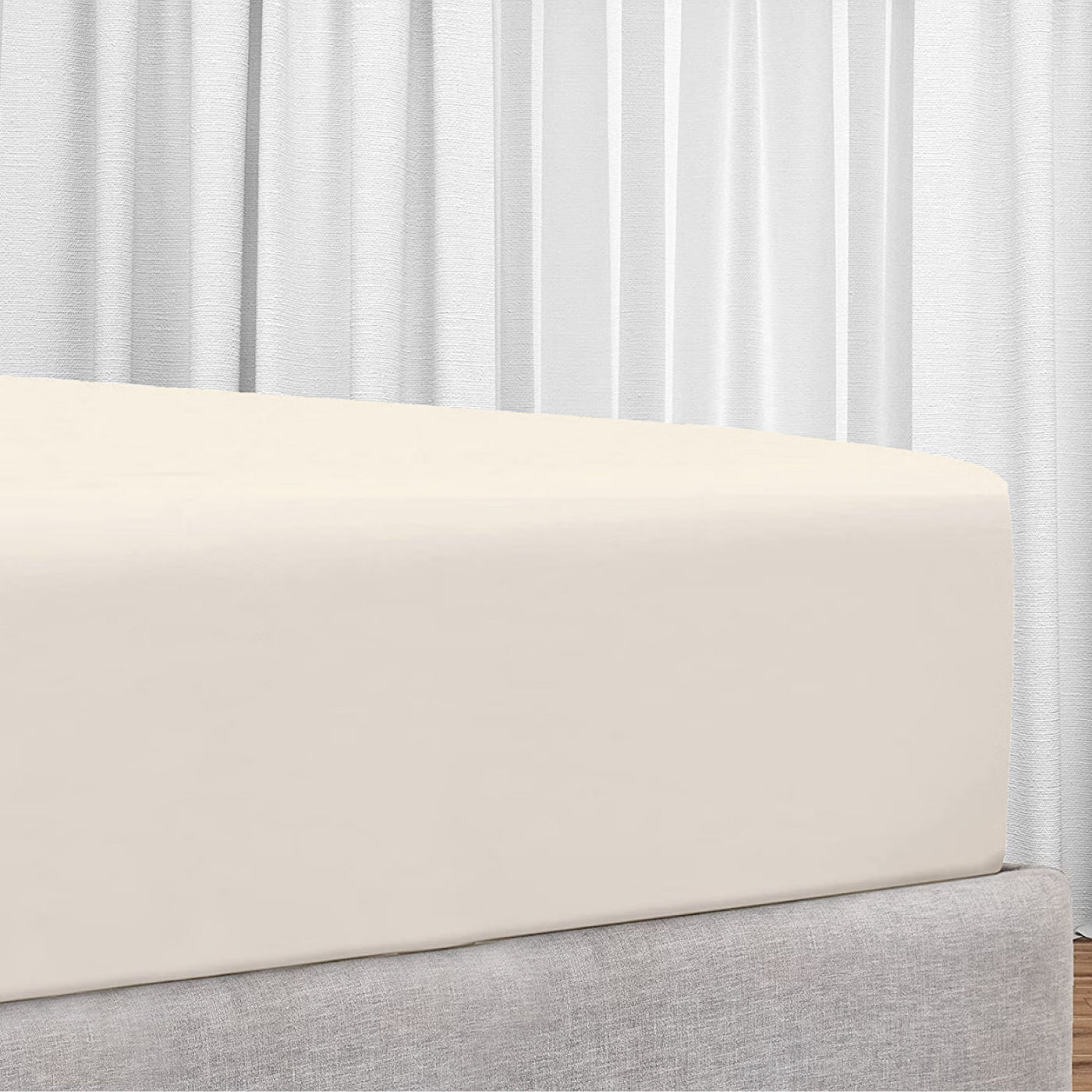 Luxury 1200 TC Egyptian Cotton 1 Piece Fitted Bed Sheet