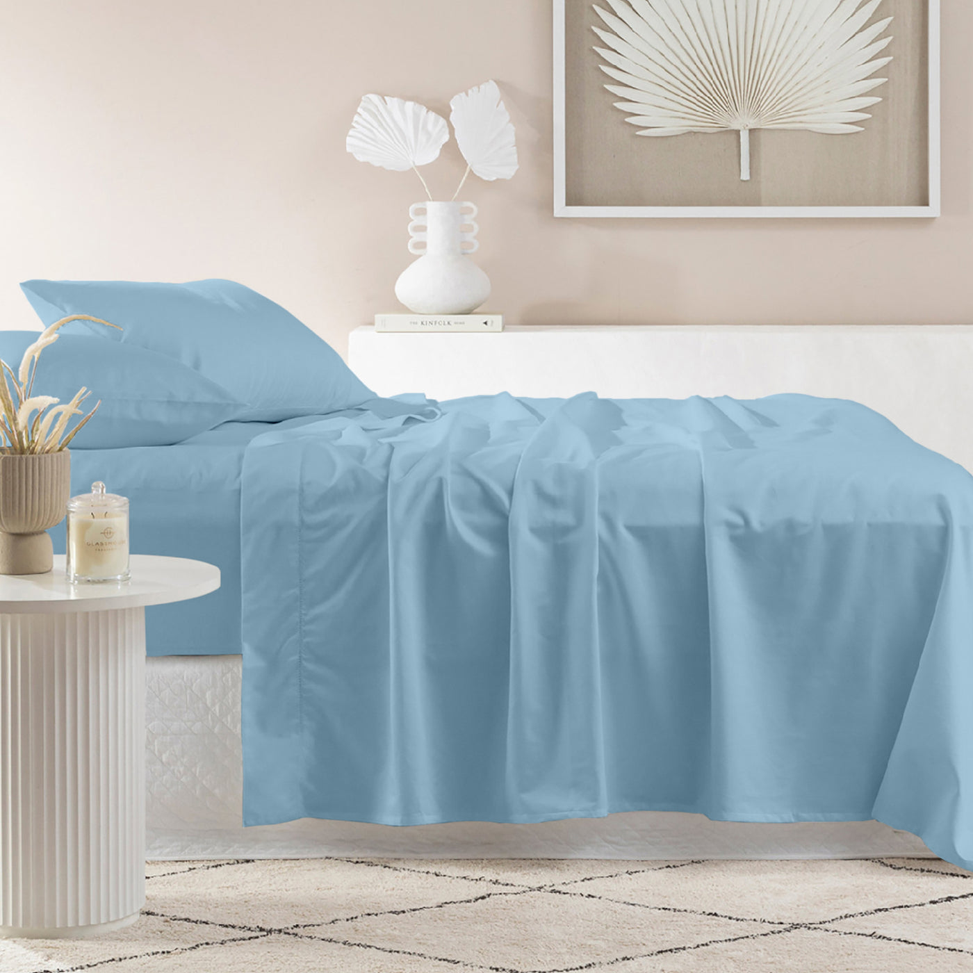 Luxury 1200 TC Egyptian Cotton 4 Piece Bed Sheet Set